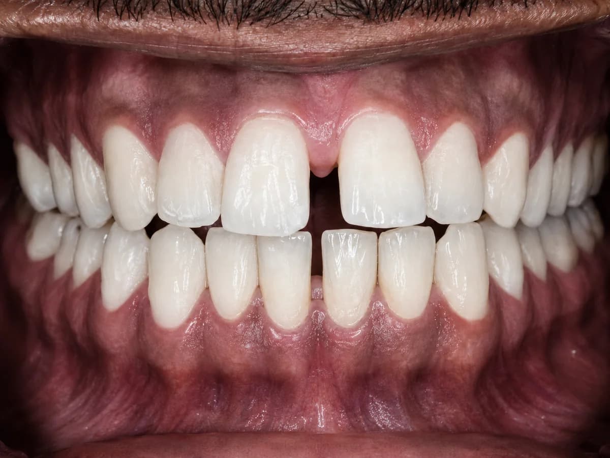 Whitening visual simulation example - After view